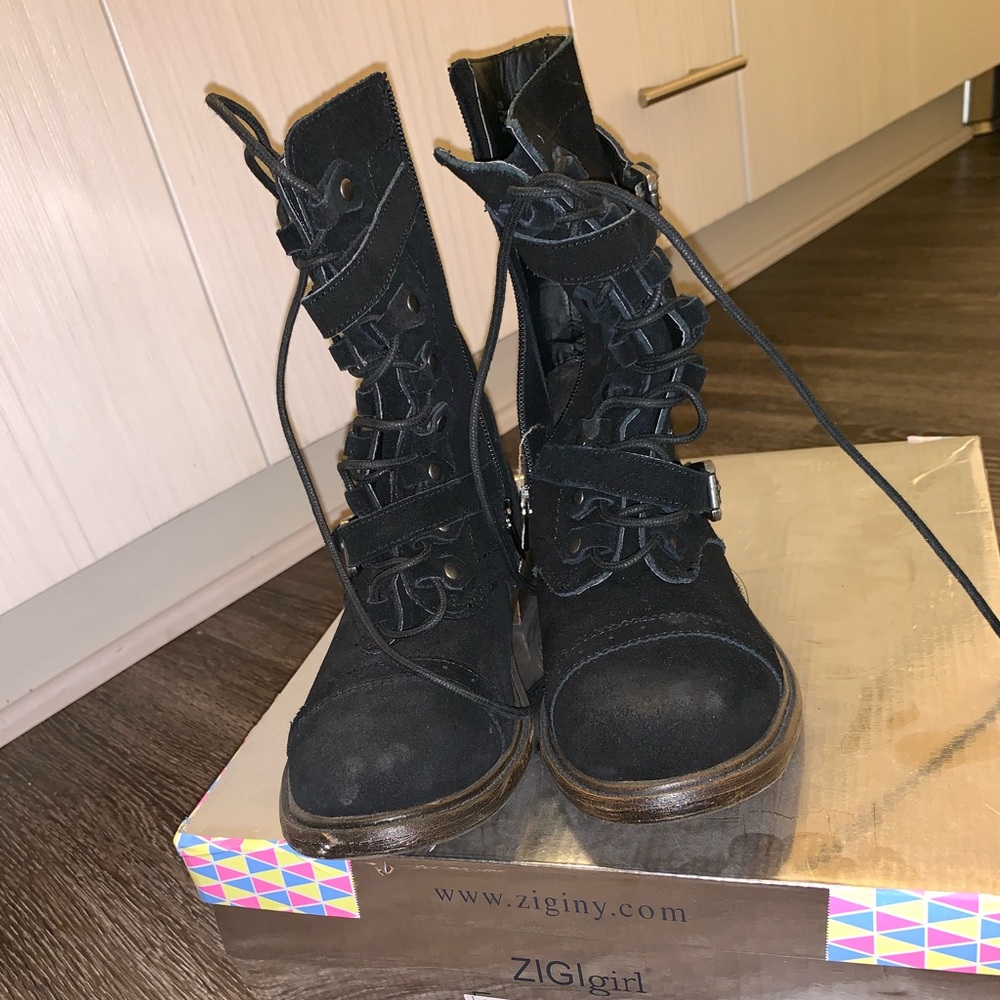 Cute combat boot